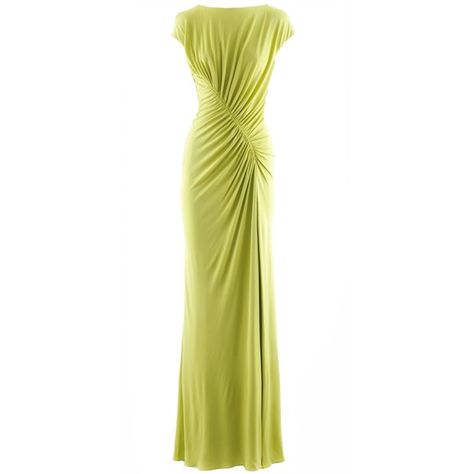 Elie Saab Kiwi Green Evening Gown ($2,595) ❤ liked on Polyvore Miniature Train, Green Evening Gowns, Beautiful Evening Gowns, Competition Dress, Chartreuse Green, Green Gown, Gowns Prom, Beautiful Evening, Feminine Silhouette