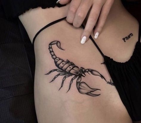 Clever Tattoos, Scorpion Tattoo, Dope Tattoos For Women, Badass Tattoos, Discreet Tattoos, Dainty Tattoos, Aesthetic Tattoo, Elegant Tattoos, Dope Tattoos