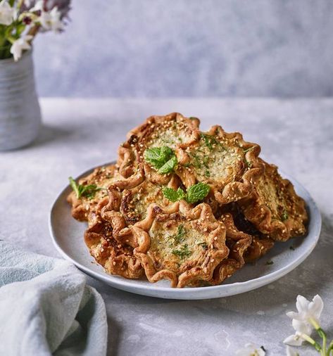 Greek Easter lychnarakia recipe | Sainsbury`s Magazine Greek Easter Recipes, Easter Pastries, Olive Oil Extra Virgin, Savoury Pies, Easter Recipe, Greek Easter, Cooking Advice, Mediterranean Food, Greek Dishes