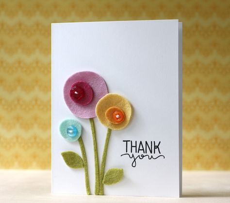 SSS~Scribble Flowers dies | by L. Bassen Creative Birthday Cards, Paper Crafts Card, Cardmaking And Papercraft, Button Cards, Card Making Inspiration, Button Crafts, Handmade Birthday Cards, Simon Says Stamp, Simon Says