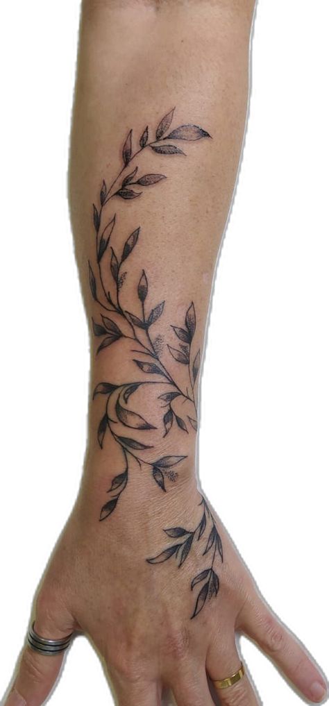 Witcher Tattoo, Hand Tattoo Designs, Pretty Hand Tattoos, Sharpie Tattoos, Vine Tattoos, Pretty Tattoos For Women, Plant Tattoo, Small Hand Tattoos, Hand Tattoos For Guys