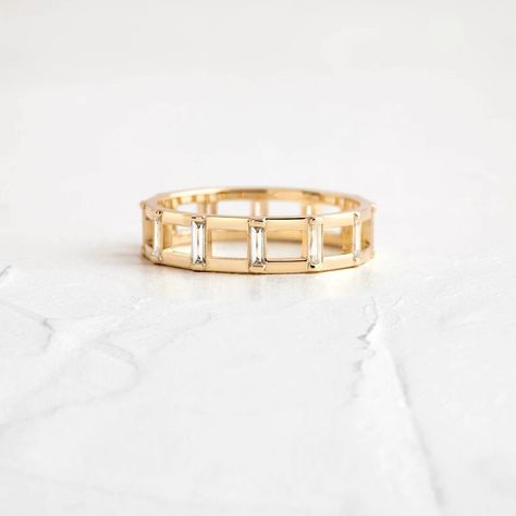 Tom Foolery, Baguette Wedding Rings, Small Diamond Rings, Eternity Ring Set, Stack Rings, Seo Keywords, Baguette Ring, Baguette Diamonds, Anniversary Jewelry