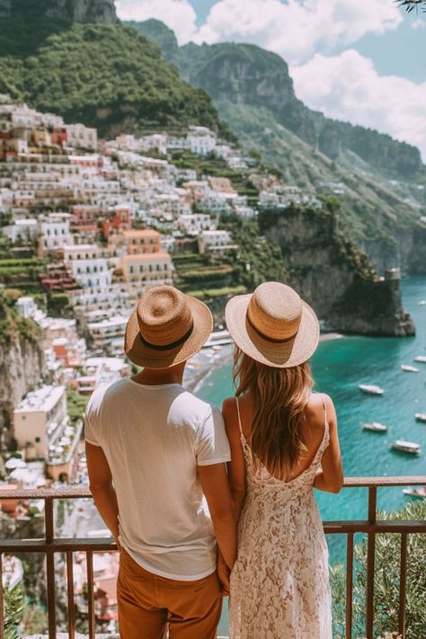 Take a romantic road trip along the Amalfi Coast with your partner. Discover charming villages, dine by the sea, and soak in the stunning coastal views together. 🚗🌊🍋 #AmalfiCoastLove #CouplesRoadTrip #ItalyEscape Romantic Road Trip, Romantic Road, Amalfi Coast Italy, The Amalfi Coast, Travel Couple, Amalfi Coast, By The Sea, A Romantic, Amalfi