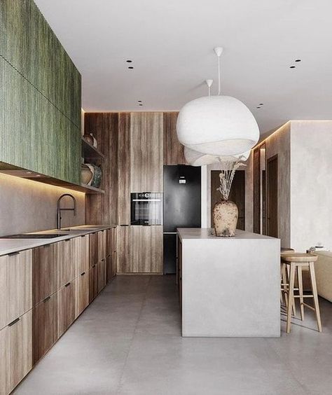 6 Sustainable Kitchen Design Trends 2023 - Interior Decor Trends Sustainable Kitchen Design, Living Room And Kitchen Design, Sustainable Kitchen, Kitchen Design Trends, Trends 2023, House Design Kitchen, Dreamy Room, Tiny House Cabin, Kitchen Trends