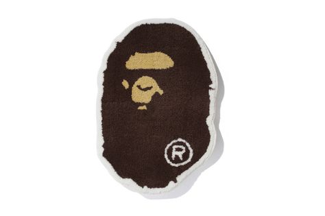 A Bathing Ape “BAPE FACE RUG.” Bape Rug, Bape Ape, Ape Bape, Diy Room, Bathing Ape, A Bathing Ape, Japan Post, Mat Rugs, Dream Room