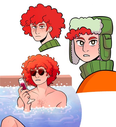 Teenage Kyle Broflovski, Kyle Broflovski Fanart, Kyle South Park, Style South Park, South Park Memes, South Park Anime, Kyle Broflovski, Creek South Park, Goin Down