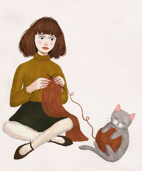 Ideas Illustration, Knitting Art, Knitting Terms, Knit Art, Knitting Blogs, Yarn Store, Cast Off, Favorite Hobby, Knit Stitch