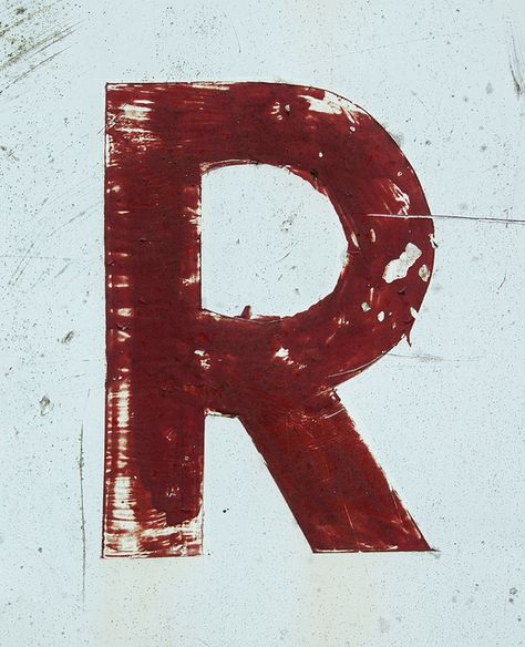 Letter Collection, R Letter, The Letter R, R Design, Red Letters, Typo Logo, Sports Graphic Design, Vintage Type, Letter R