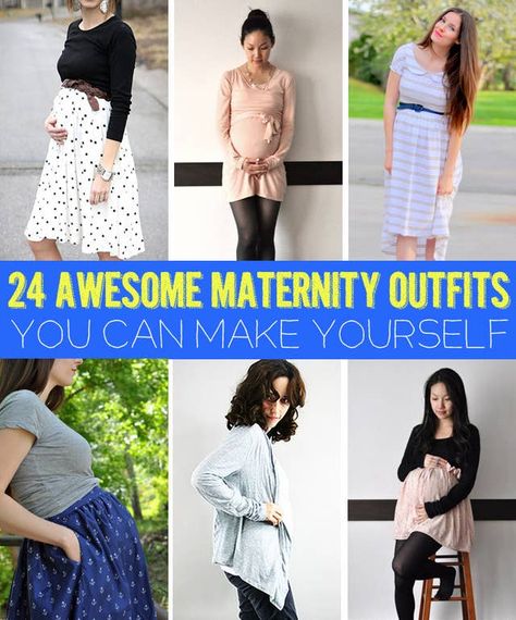 Diy Maternity Clothes, Maternity Patterns, Maternity Sewing, Diy Bebe, Diy Vetement, Maternity Outfits, Maternity Skirt, Maternity Nursing, Make Yourself