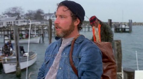 JAWS Matt Hooper, Jaws 4, Uss Indianapolis, Roy Scheider, Richard Dreyfuss, Jaws Movie, No Crying In Baseball, Movie Pins, Snoopy Funny