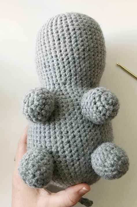 Free Hippo Crochet Pattern, Crochet Hippo Free Pattern, Crochet Hippo Pattern, Crochet Hippo, Finger Crochet, Easy Crochet Animals, Dishcloth Knitting Patterns, Crochet Weaves, Crochet Animals Free Patterns