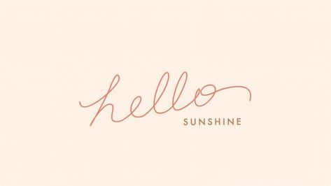 Hello Word, 2023 Vision, Blog Template, Hello Sunshine, Typography Fonts, Ipad Wallpaper, Phone Backgrounds, Daily Reminder, Desktop Wallpaper