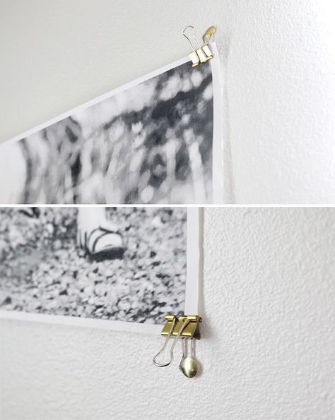 The easiest way to hang a big photos and posters. This is especially great for pieces you want to change frequently. Jones Design Company, Large Photo Prints, Engineer Prints, Big Photo, Hanging Posters, Large Photos, Art Display, Hanging Art, Photo Displays