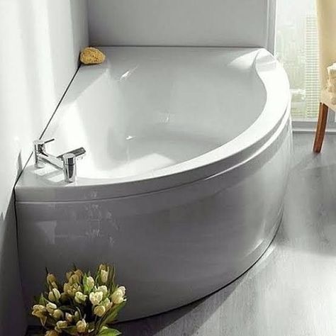 We believe in design that stands the test of time 😇 ,choose best corner bathtub only at bathroomshopuk!! #bath #cornerbath #bathtime #bathroomdecor #luxury Tub Bathroom Ideas, Stylish Room Decor, Shower Renovation, Ideas Baños, Luxury Bathtub, Bathrooms Ideas, Small Bathroom With Shower, Washroom Decor, Small Bathtub