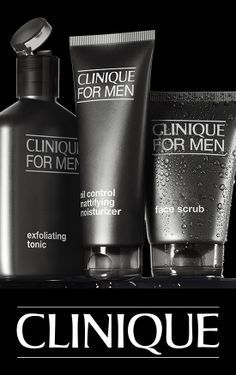 Makeup Tips For Small Eyes, Men Cosmetic, Best Skincare For Men, Mens Skincare, Skin Care For Men, Clarins Skincare, Men Skincare, Clinique For Men, Clinique Cosmetics