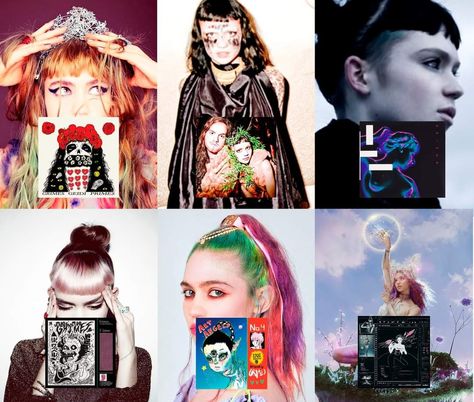 Grimes 2000s, Grimes Album Cover, Grimes Vanessa, Geidi Primes, Grimes Album, Grimes Visions, Portrait References, Paparazzi Photos, I Icon