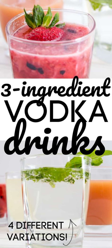 Pink Starburst Cocktail | Happy Food, Healthy Life Drinks Made With Vodka, Simple Vodka Drinks, Flavored Vodka Drinks, Healthy Mixed Drinks, Starburst Cocktail, Vodka Drinks Easy, Drinks Alcohol Recipes Easy, Vodka Mixed Drinks, Vodka Cocktails Easy