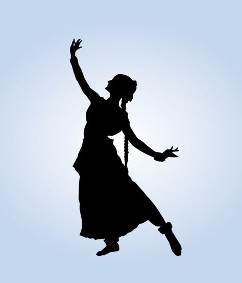 Dance Dance Art Drawing, Indian Dancing, Dancing Silhouette, Indian Classical Dancer, Dancer Drawing, Bharatanatyam Poses, Dancing Pose, Kathak Dance, Dance Vector