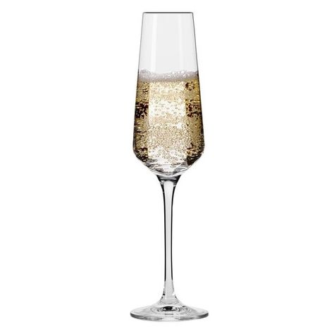 Krosno Hand-blown Vera 6-ounce Champagne Flutes (Pack of 6) ❤ liked on Polyvore featuring home, kitchen & dining, drinkware, food, drinks, filler and hand blown champagne flutes Champagne Food, Flute Glasses, Ring Inspo, Serena Van, Champagne Flute Glasses, Glass Of Champagne, Super Rich Kids, Flute Glass, Lily Rose Depp