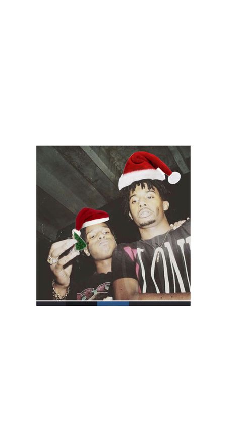 Playboi carti. A$AP rocky /asap Rocky . Christmas. Pfp Rocky Asap, Christmas Pfp, A$ap Rocky, Asap Rocky, Rocky, Christmas