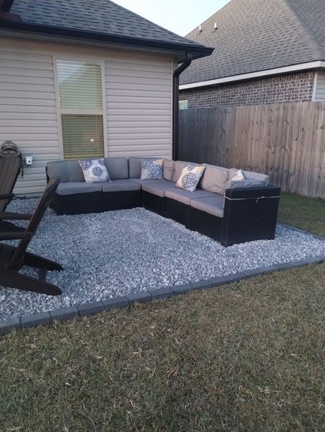 Backyard Patio Budget, Patio Simple Ideas, Cheap Patio Extension Ideas, Making A Patio On A Budget, Dyi Backyard Ideas On A Budget Landscaping Patio Makeover, Diy Stone Patio On A Budget, Outdoor Patio Diy Ideas, Diy Patio Extension Cheap, Diy Patio On A Budget