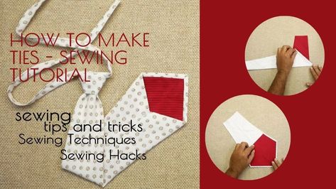 📌How to Sew a Tie | Easy Sewing Tutorial tie sewing for beginners ✅ school kids tie sewing hacks How To Sew Ties For Men, Boys Tie Pattern, How To Sew A Tie Free Pattern, Tie Sewing Pattern Free, Tie Patterns Diy, Boy Tie Pattern, How To Sew A Bow Tie, How To Sew A Tie, Tie Pattern Free