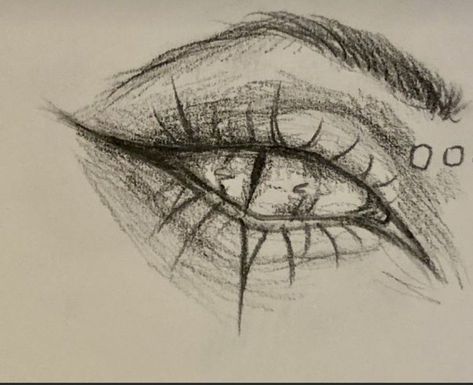 Cute Sketches Aesthetic, Eye Sketches, Bird Sculptures, Eye Drawing Tutorials, Eye Sketch, Indie Drawings, Výtvarné Reference, 얼굴 그리기, Drawings Ideas