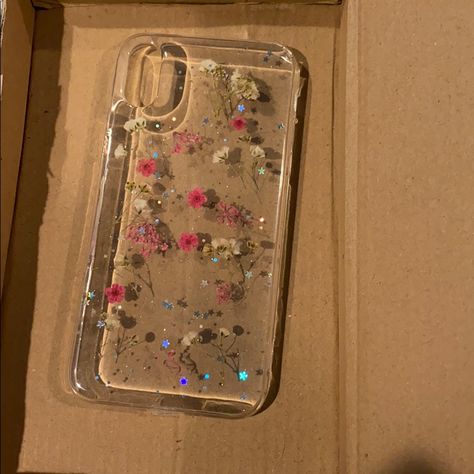 Brand New Iphone X Pressed Flower Phone Case Pressed Flower Phone Case, Unique Phone Case, Flower Phone Case, Pressed Flower, Iphone X, Pressed Flowers, New Iphone, Phone Case, Phone Cases