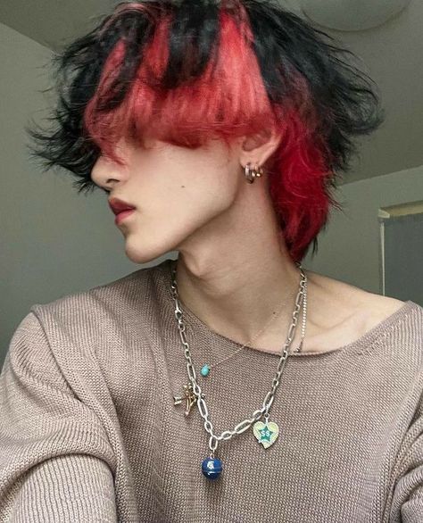 Claire Hair, Dyed Hair Men, Short Grunge Hair, Dyed Hair Inspiration, Punk Hair, Alternative Hair, Hair Reference, Curly Hair Men, Short Hair Haircuts