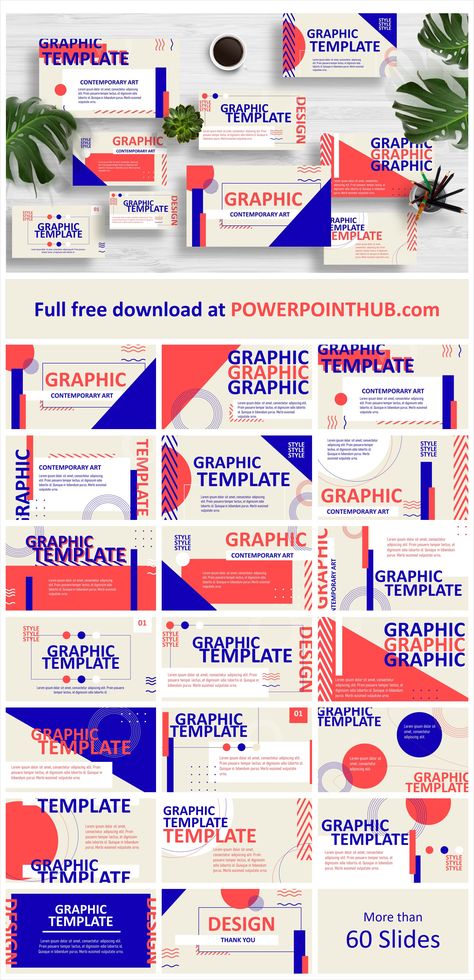 Free geometric template for PowerPoint is designed with is designed with red and blue color. You can use for many perpose. Red And Blue Presentation Design, Geometric Powerpoint Design, Geometric Presentation Design, Blue And Red Graphic Design, Red Blue Website, Red Blue Palette, Geometric Presentation, Red And Blue Color Palette, Blue Design Graphic