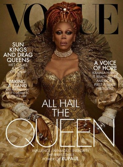 Cover Vogue, Best Drag Queens, Rupaul Drag Queen, Queen Aesthetic, Rupaul Drag, Vogue Covers, Race Queen, Rupauls Drag Race, Vogue Magazine