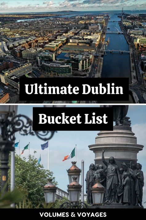 Embark on an unforgettable journey through Dublin's finest with this ultimate bucket list of 31 must-experience activities. #DublinBucketList #TravelGoals Dublin Bucket List, Ireland Packing List, Things To Do In Dublin, Travel Tricks, Trip To Ireland, Ireland Destinations, Ultimate Bucket List, Luck Of The Irish, Ireland Travel