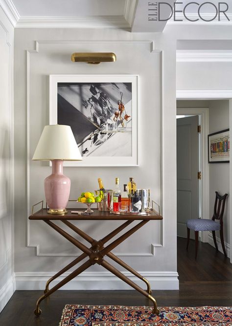 Emmy Rossum's NYC Apartment Is More Traditional Than You're Expecting, But Every Inch as Glamorous Apartment Makeover, Manhattan Apartment, Diy Casa, Sopot, Lounge Decor, Nyc Apartment, Room Decorating, Remodel Bedroom, Living Room Paint