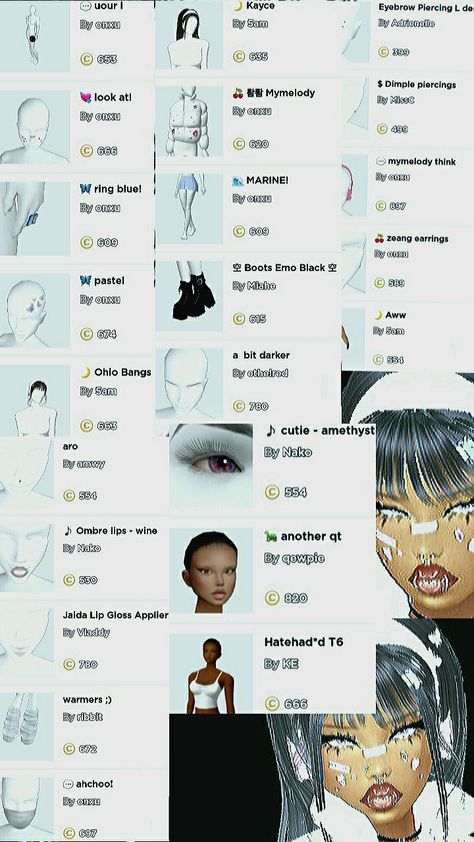 Imvu Outfits Ideas, Imvu Avi, Imvu Girl, Imvu Outfits, Imvu Outfits Ideas Cute, Avatar Ideas, Virtual Fashion, Cute Animal Drawings, Outfits Ideas