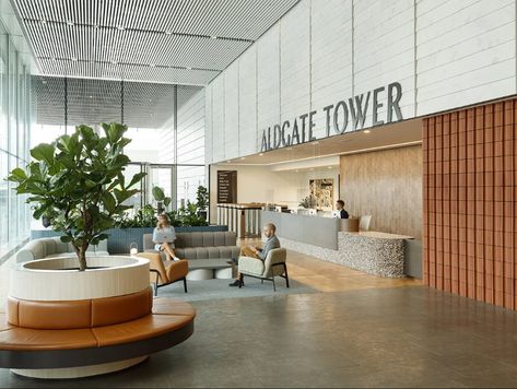 Aldgate Tower | SCP Life Office Building Lobby, Home Gel Nails, Vertikal Garden, Building Lobby, Lobby Interior Design, Nails Home, Office Lobby, Home Decor Ideas Bedroom, Hospital Interior