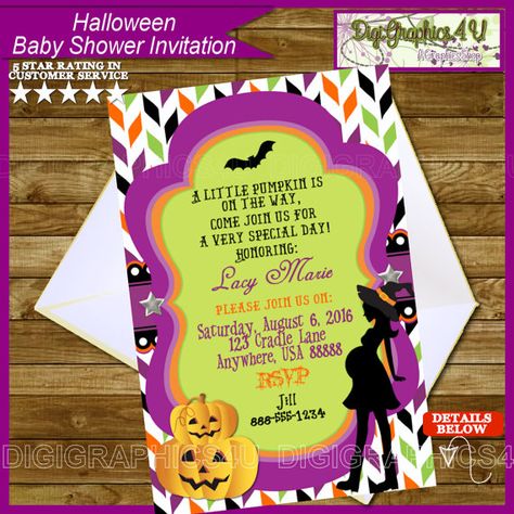 Halloween Baby Shower Personalized Invitation Printable Digital File Pumpkin Carving Party Invitations, Baby Shower Host, Halloween Invite, Baby Shower Party Invitations, Pumpkin Carving Party, Halloween Baby Shower Theme, Invitation Halloween, Halloween Boys, Halloween Baby