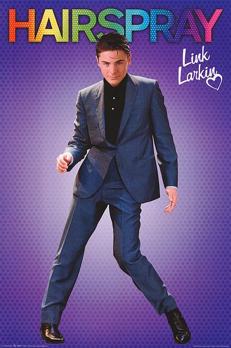 Link Larkin Zac Efron, Hairspray Link Larkin, Link Hairspray, Zac Efron Hairspray, Link Larkin, Corny Collins, Hairspray Costume, Hairspray 2007, Hairspray Movie