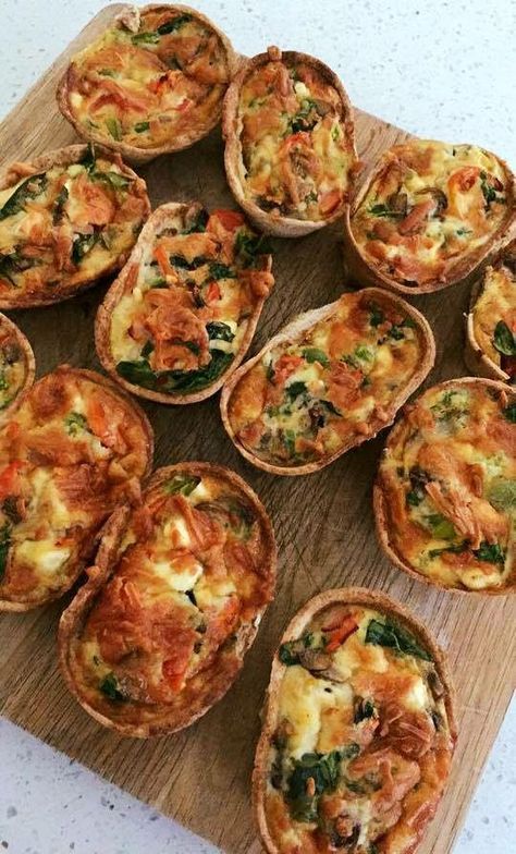 Healthy Canteen Food Ideas, Healthy Mummy Recipes Breakfast, Veg Quiche Recipes, The Healthy Mummy Recipes, Vegetetarian Recipes, Vegeratian Recipes, Canteen Food Ideas, Taco Quiche, Healthy Savoury Snacks