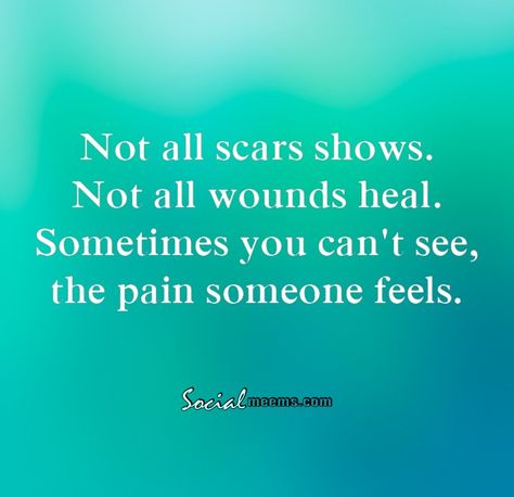 Not all scars show. Not all wounds heal. Sometimes you can't see the pain someone feels. Wound Healing Quotes, Athlete Quotes, Magnesium Benefits, Wound Healing, Healing Quotes, Food For Thought, Daily Quotes, Natural Remedies, The Kitchen