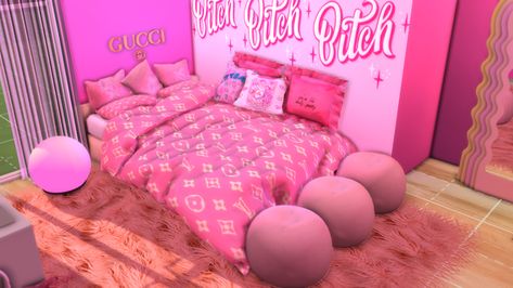 Sims 4 Beds, Sims 4 Tattoos, Sims 4 Traits, Sims 4 Bedroom, Cc Furniture, Free Sims 4, The Sims 4 Packs, Sims 4 Game Mods, Sims 4 Body Mods