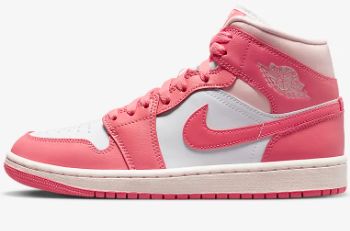 #Jordans#TheBest#GetThem Air Jordan 1 Mid Women, Nike Air Jordan 1 Mid, Best Shoes, Nike Air Jordan 1, Air Jordan 1 Mid, Jordan 1 Mid, Strawberries And Cream, Air Jordan 1, Nike Air Jordan