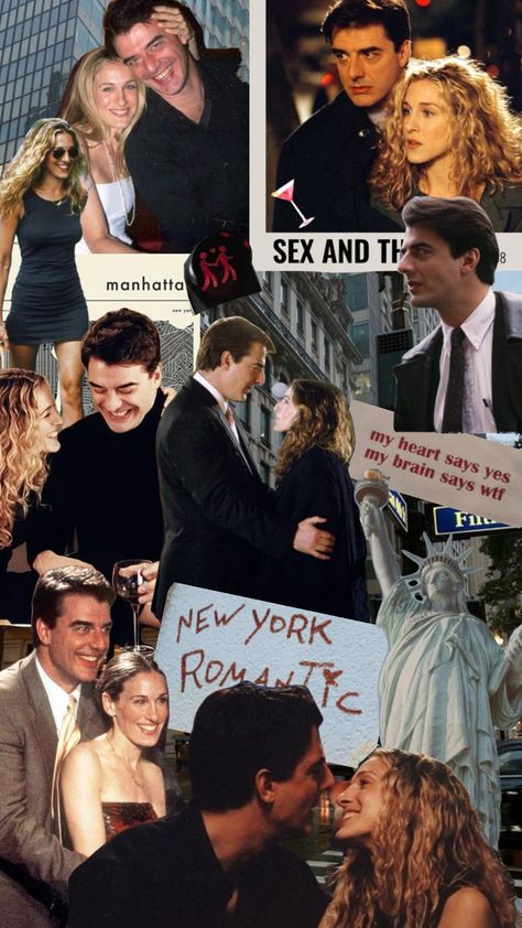 carrie & mr big Carrie Mr Big, Carrie Bradshaw Wallpaper, Mr. Big, Mr Big Satc, Mr Big Aesthetic, Mr Big And Carrie, Big And Carrie, Carrie And Mr Big, Carrie And Big