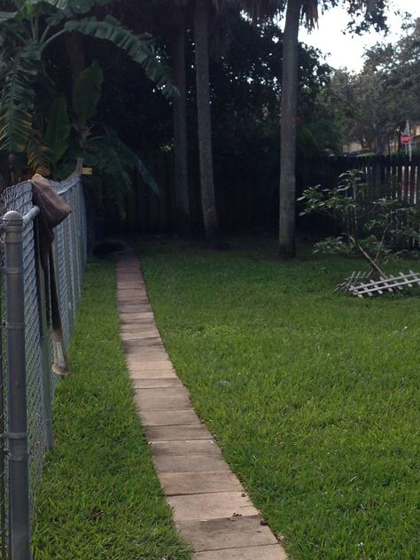 Unwanted Dog Paths — Need Landscaping Solution!!! Dog Path Along Fence, Dog Running Path In Yard, Dog Paths In Backyard, Muddy Yard Solutions Dogs, Muddy Backyard Solution Dogs, Dog Run Ideas Backyard, Dog Yard Landscaping, Dog Lawn, Dog Friendly Garden