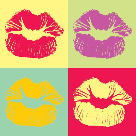 Richard Hamilton, Pop Art Lips, Art Pop, Lip Art, Free Graphics, Metal Art Prints, Andy Warhol, Graphic Patterns, Lipsticks