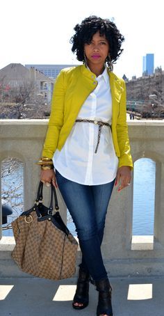 Spring by Sweenee Style Yellow Jacket, Weekend Wear, Fashion Mode, Mode Inspiration, Fall Winter Outfits, Primavera Estate, Look Fashion, Autumn Winter Fashion, Chic Outfits