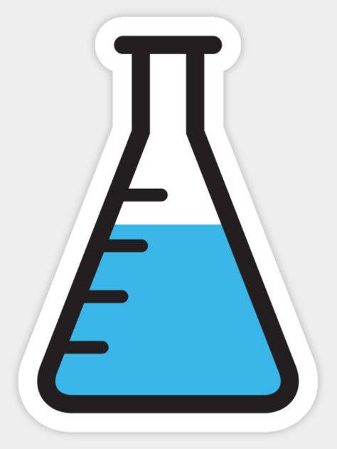 Science Day Decorations, Chemistry Stickers, Science Flask, Flask Science, The Flas, Design For Science, Science Lab Decorations, Science Party Decorations, Chemistry Posters