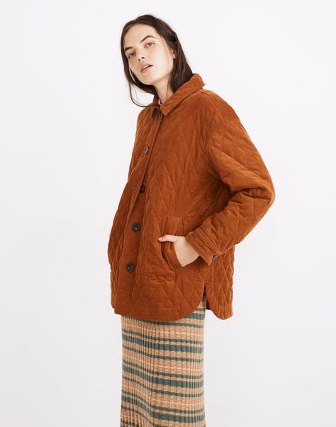 Plaid Print Coat, Quilted Dress, Fall Winter Jacket, Oversized Jean Jacket, Purple Jacket, Denim Jacket Women, Corduroy Jacket, Winter Coats Jackets, Quilted Jacket