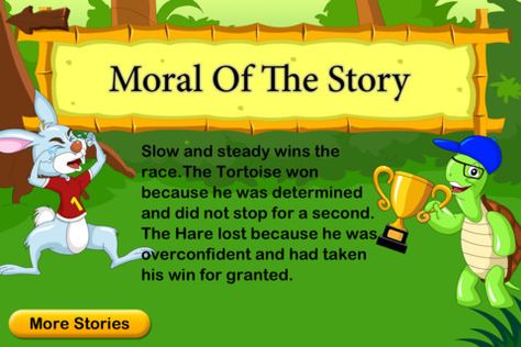 Tortoise and Hare ~ Digital Marketing Hare And Tortoise Story Pictures, Hare And Tortoise, Picture Story For Kids, The Tortoise And The Hare, Tortoise And The Hare, Story Pictures, Moral Of The Story, Traditional Tales, Board Decoration