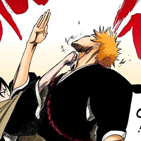 Bleach Best Friend Matching Pfp Funny, Free Fire Gaming Logo Without Name, Anime Ports, Bleach Pfps, Bleach Ichigo And Rukia, Ichigo Manga, Bleach Couples, Ichigo X Rukia, Rukia Bleach