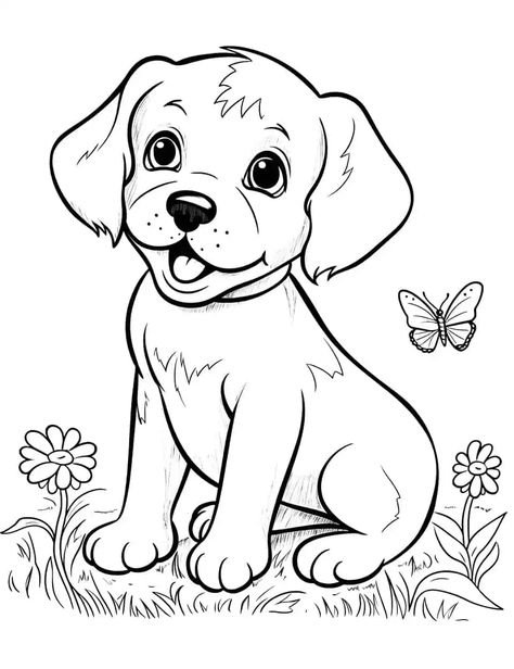 Dinosaurs Drawings, Poodle Drawing, Puppy Playing, Dog Coloring Book, Puppy Coloring Pages, Free Puppies, Barbie Coloring Pages, Cars Coloring Pages, Dog Coloring Page